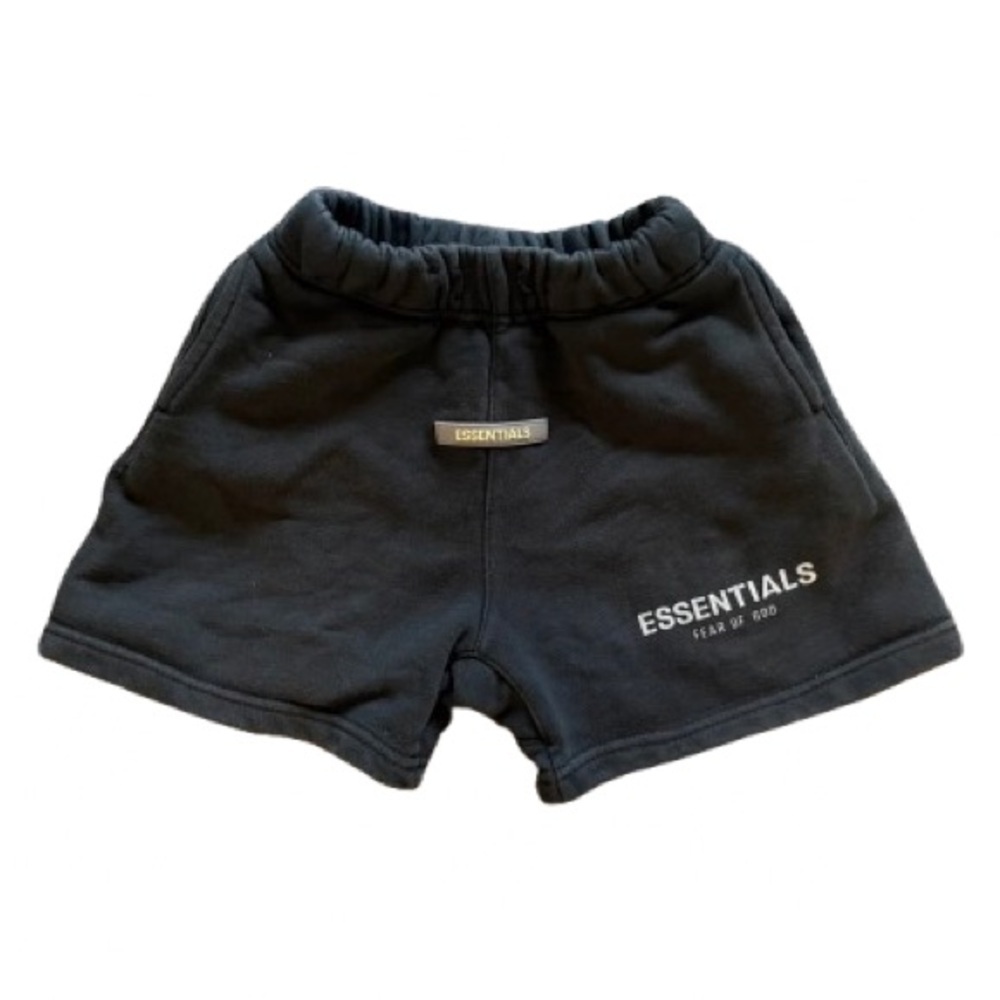 Essentials Kids Charcoal Gray Shorts